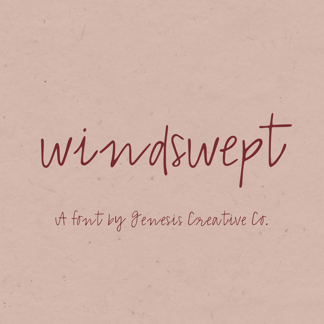 Windswept Font
