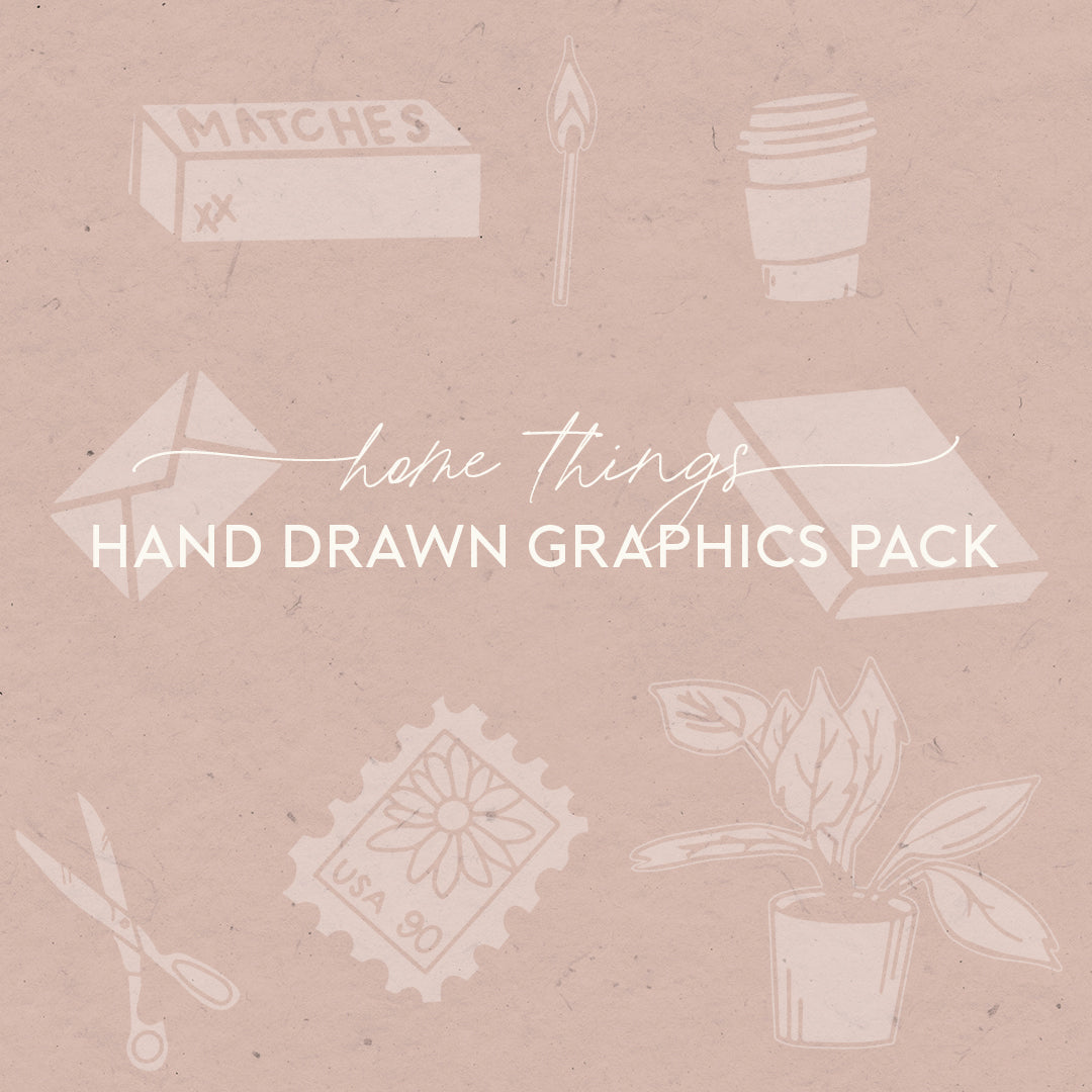 Hand-drawn Graphics Pack: Home Things