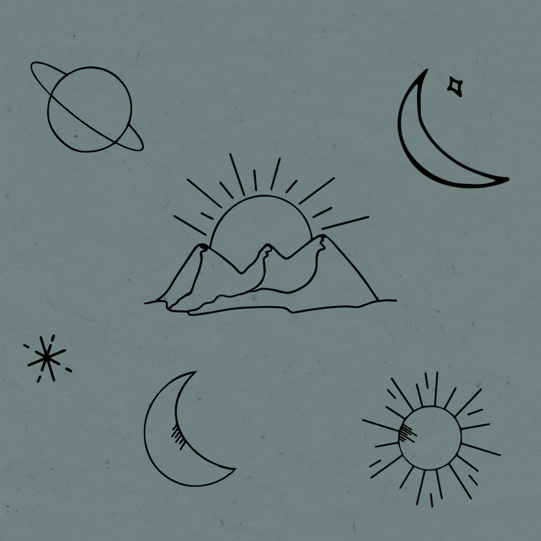 Hand-drawn Graphics Pack: Celestial Bodies