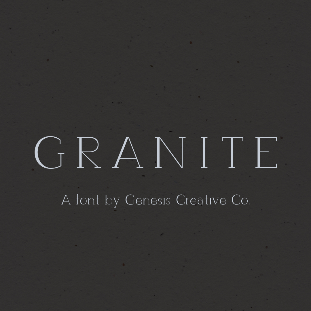 Granite Font