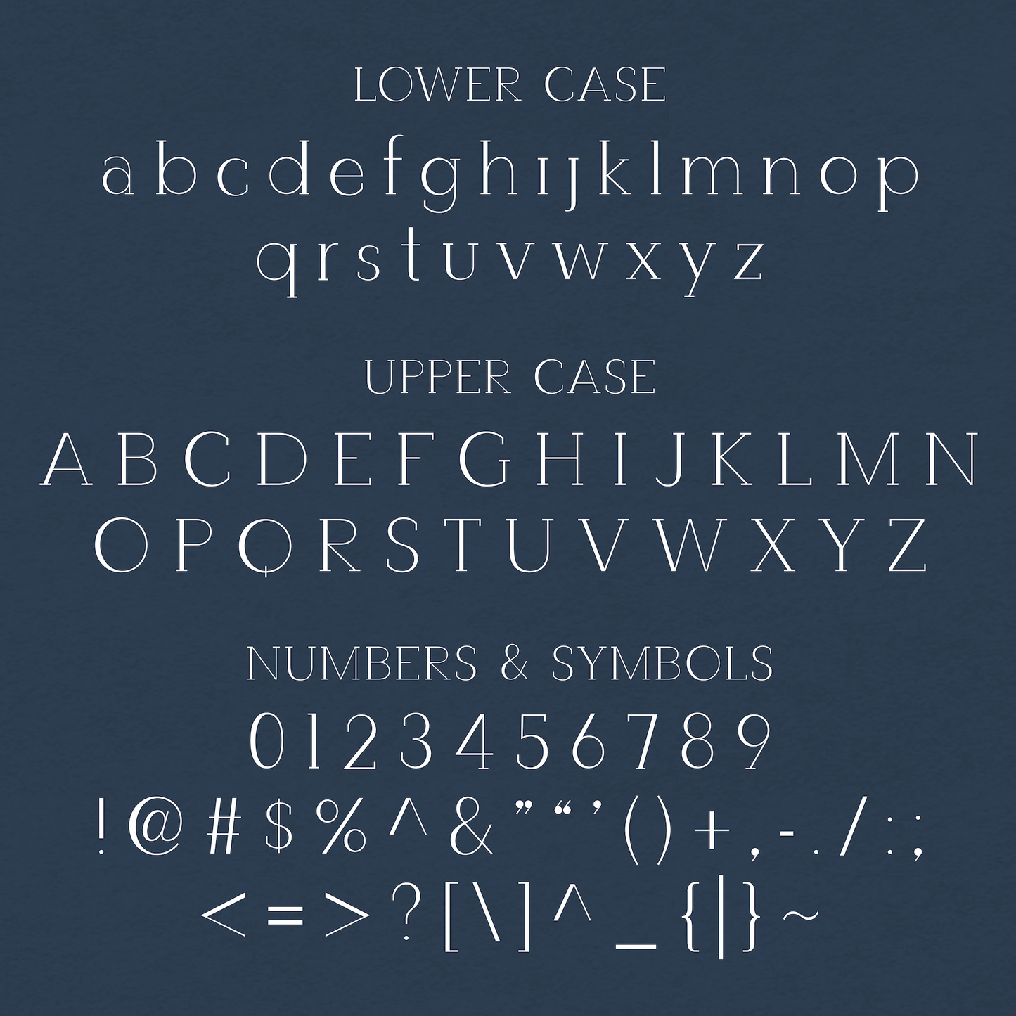 Granite Font