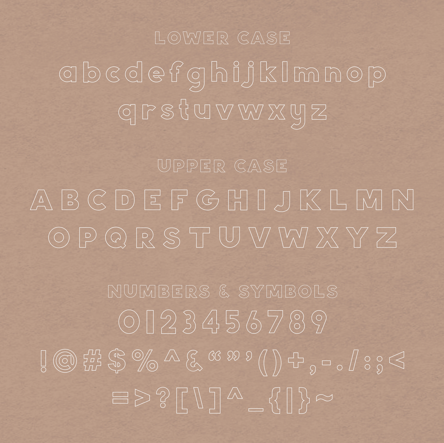 Hand-drawn Font Variety Pack