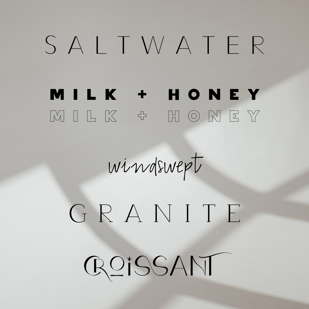 Hand-drawn Font Variety Pack