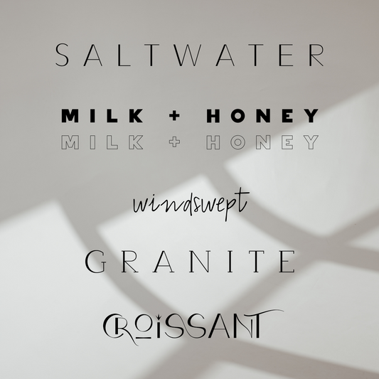 Hand-drawn Font Variety Pack