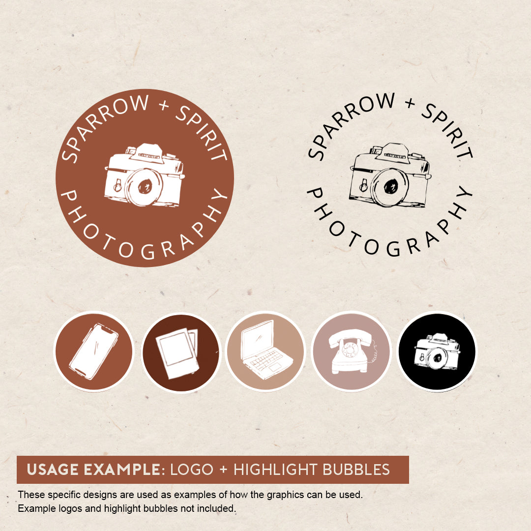Hand-drawn Graphics Pack: Technology