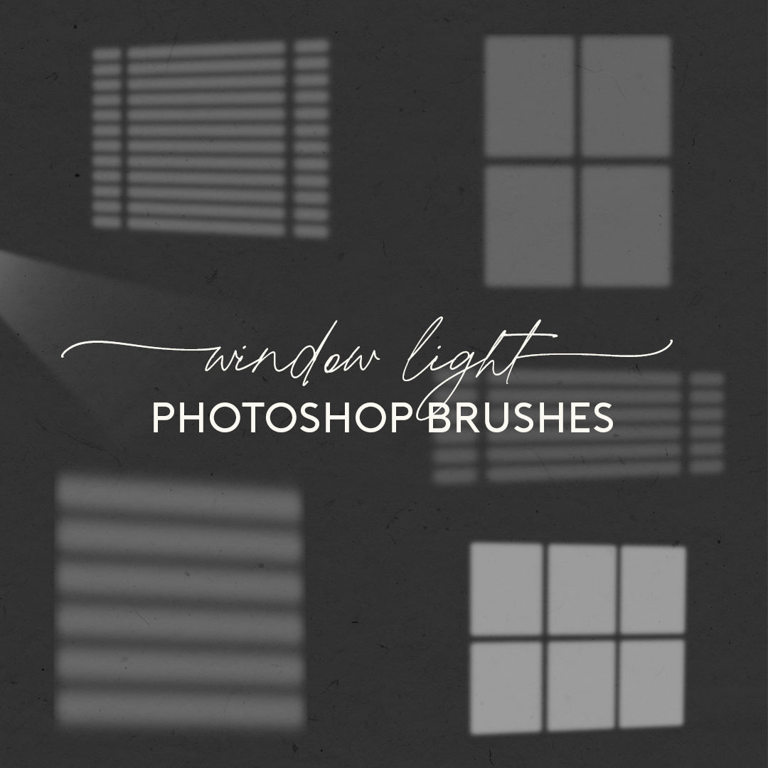Photoshop Brush Pack: Window Light